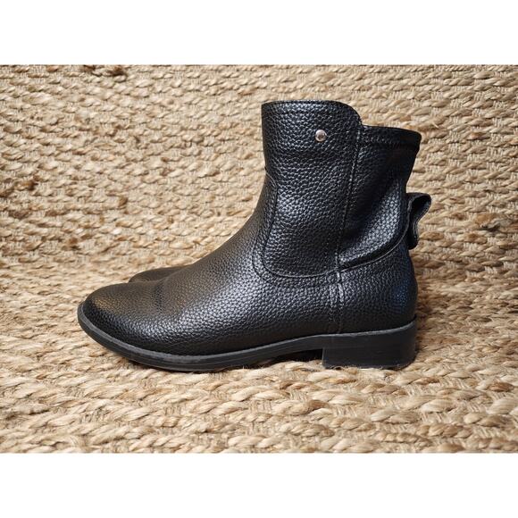 VERY VOLATILE Women's 7 Black Western Ankle Biker Boots Zip-Up - Picture 5 of 10